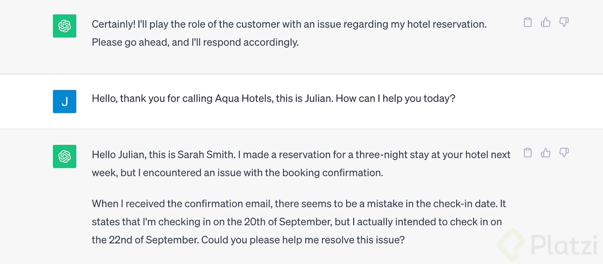 Servicio al cliente en inglés domina frases y vocabulario clave para